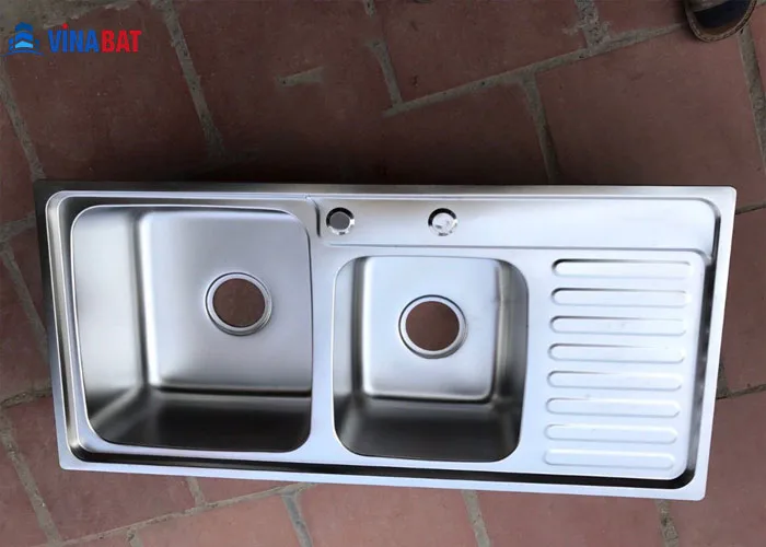 Chậu rửa bát inox 304 MAIKA 9245 2 Chậu rửa bát inox 304 MAIKA 9245 4
