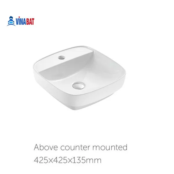 Chậu rửa mặt lavabo Riba 7259 3 Chậu rửa mặt lavabo Riba 7259 5