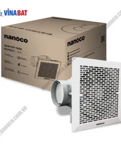 Quạt hút thông gió âm trần có ống nối gió Nanoco NCV2020-C 4 Quạt hút thông gió âm trần có ống nối gió Nanoco NCV2020-C 9
