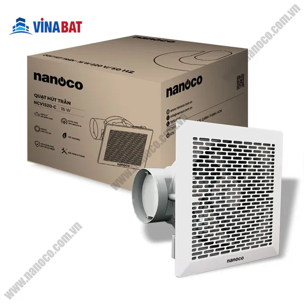 quat-thong-gio-am-tran-nanoco-NCV1520-C-4 Quạt hút thông gió âm trần có ống nối gió Nanoco NCV2020-C 5