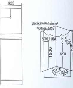 Phòng xông hơi ướt massage LaiWen W-6007 1 LaiWen-W-6006-1