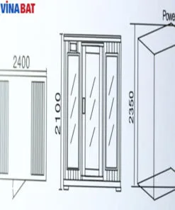 Phòng xông hơi khô hồng ngoại LaiWen W-8007 1 LaiWen-W-8007-1