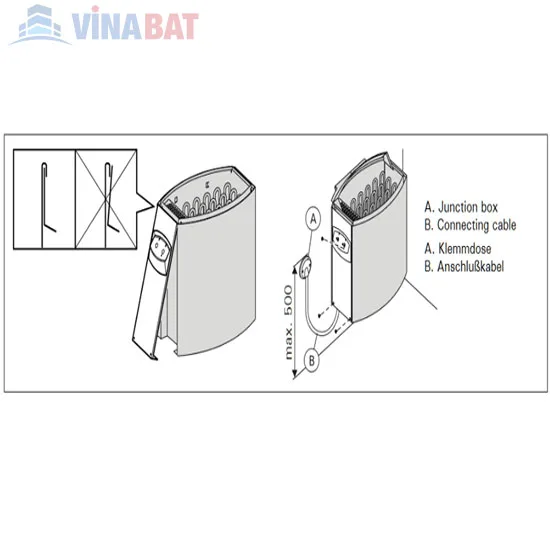 Máy xông hơi khô Harvia BC90E 5