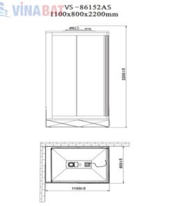 Phòng xông hơi ướt Nofer VS-86152AS White 1 Nofer-VS-86152AS-White-1