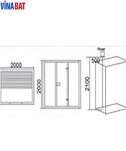 Phòng xông hơi khô TDO 222 2