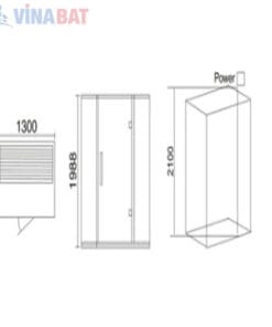 Phòng xông hơi khô TDO T-8013 2