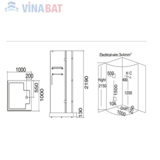 Phòng xông hơi ướt TDO T-7003A 3 Phòng-xông-hơi-ướt-TDO-T-7003A-1