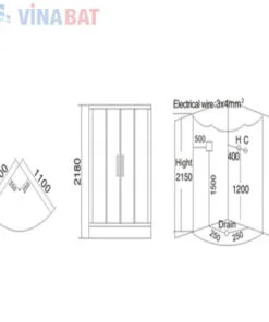 Phòng xông hơi ướt TDO T-7009 3 Phòng-xông-hơi-ướt-TDO-T-7009-3