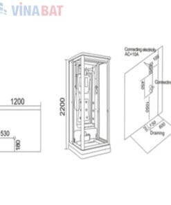 Phòng xông hơi ướt TDO T-7017 1 Phòng-xông-hơi-ướt-TDO-T-7017-1