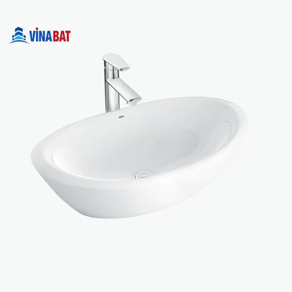 Chậu rửa lavabo dương bàn Inax AL-465V 1 chau-rua-lavabo-inax-AL465V