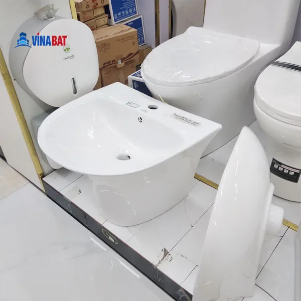 Chậu treo tường liền khối chân lửng Macbolo MBL805 1 chau-treo-macbolo-808-chan-lung