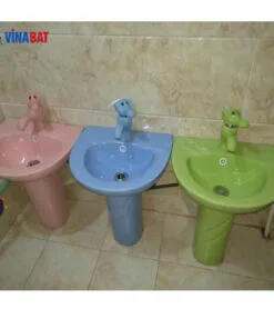 Vòi rửa lavabo trẻ em hình con voi màu xanh dương V092 2 Vòi rửa lavabo trẻ em hình con voi màu xanh dương V092 11