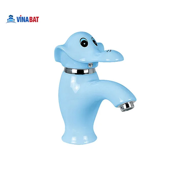 voi-rua-lavabo-tre-em-con-voi-mau-xanh-duong Vòi rửa lavabo trẻ em hình con voi màu xanh dương V092 1
