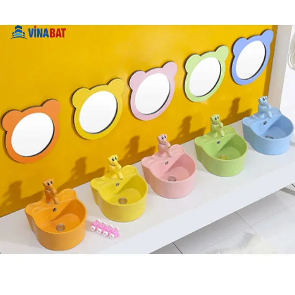 voi-rua-lavabo-tre-em-con-voi-nhieu-mau-1 Vòi rửa lavabo trẻ em hình con voi màu xanh dương V092 6