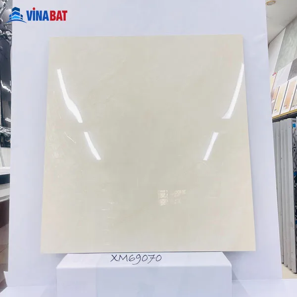 Gạch lát ốp lát Catalan Xsmart 60x60cm XM69070 vân đá kem bóng 1 gach-op-lat-60x60-XM69070