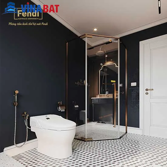 Vách kính tắm Fendi FMV-1X3 3 Vách-kính-tắm-Fendi-FMV-1X3