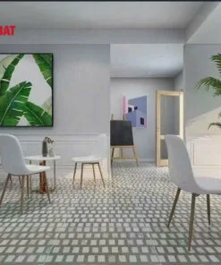 Gạch trang trí Trung Quốc 60x60cm terrazzo hình vẽ HK6012 7 phoi-canh-gach-op-lat-60x60-hk-gia-mosaic-2