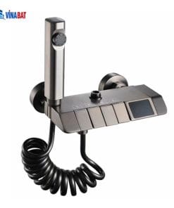 Sen cây phím đàn màu ghi có hiển thị nhiệt độ YDL5501 5