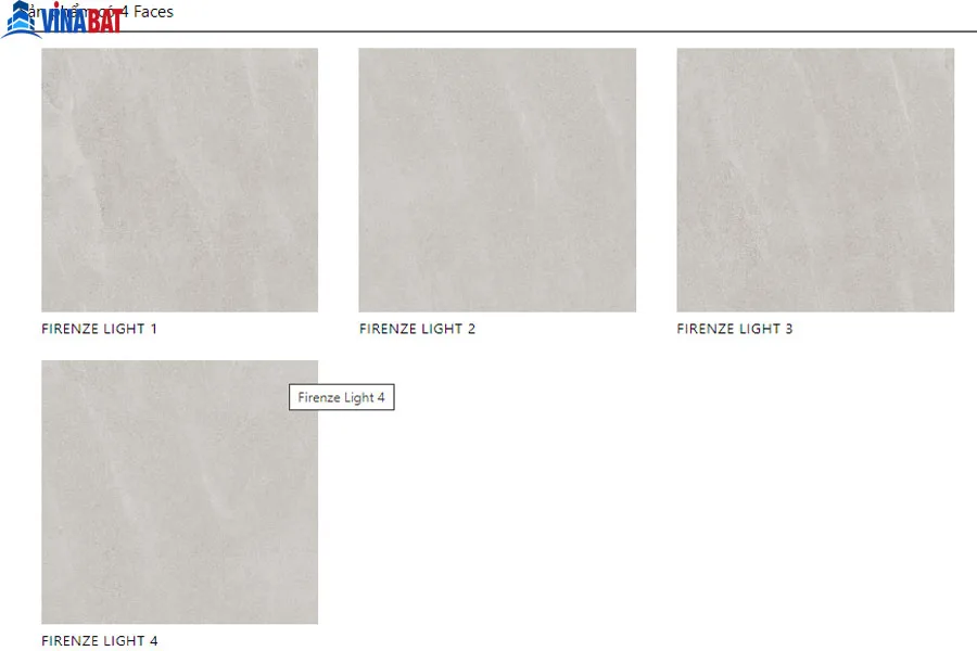 Gạch ốp lát DAVINCI 80x80cm FIRENZE LIGHT GD80201M 5