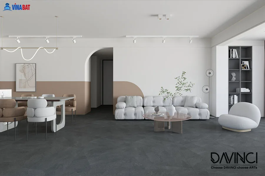 Gạch ốp lát DAVINCI 80x80cm FIRENZE DARK GD80203M 3