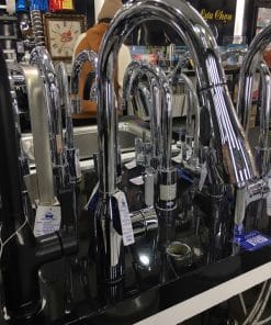 Vòi rửa bát nóng lạnh dây rút JOMOO 33138-123/1B-Z 7