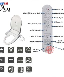 Nắp rửa điện tử OLU OLU ND01 nhập khẩu Hàn Quốc 6