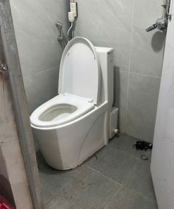 Máy xử lý chất thải bồn cầu thoát ngang BODA BD-1 kết hợp bồn cầu thoát ngang Kamanda 6699-N 8