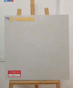 Gạch ốp lát 60X60 nhập khẩu Malaysia D-M66006 vân đá kem men mờ 2