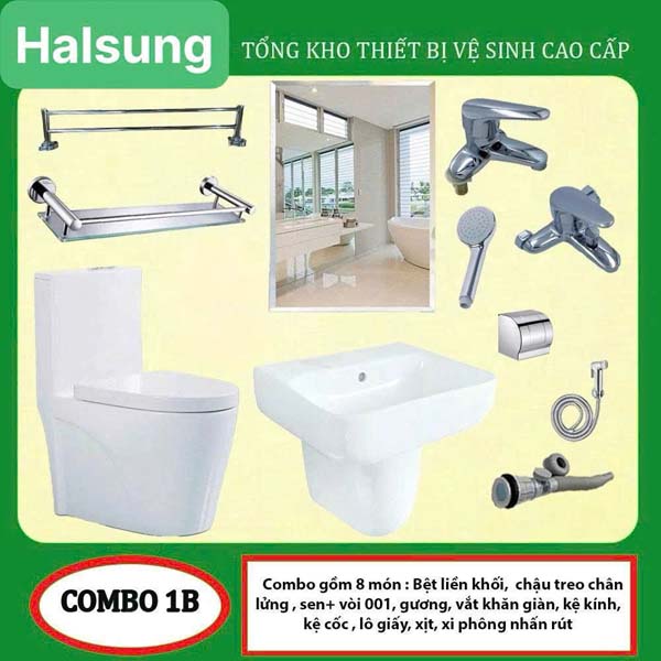 Có nên chọn combo thiết bị vệ sinh Halsung cho nhà tắm không? 2 Có nên chọn combo thiết bị vệ sinh Halsung cho nhà tắm không? 2