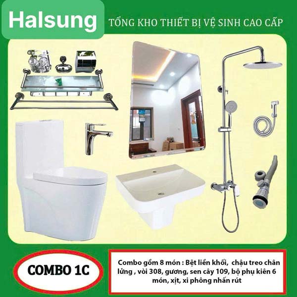 Có nên chọn combo thiết bị vệ sinh Halsung cho nhà tắm không? 3 Có nên chọn combo thiết bị vệ sinh Halsung cho nhà tắm không? 3