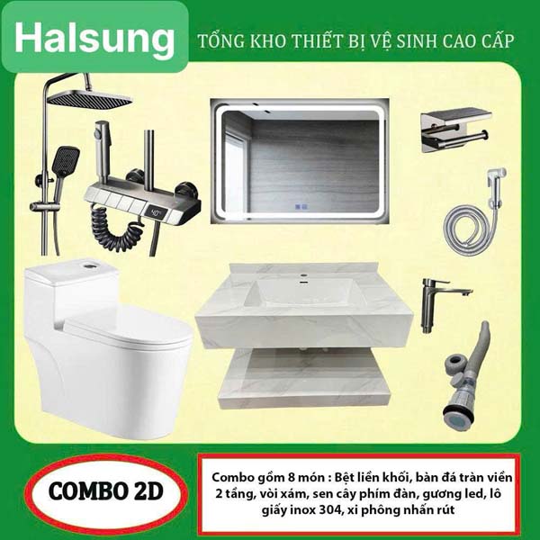Có nên chọn combo thiết bị vệ sinh Halsung cho nhà tắm không? 10 Có nên chọn combo thiết bị vệ sinh Halsung cho nhà tắm không? 10