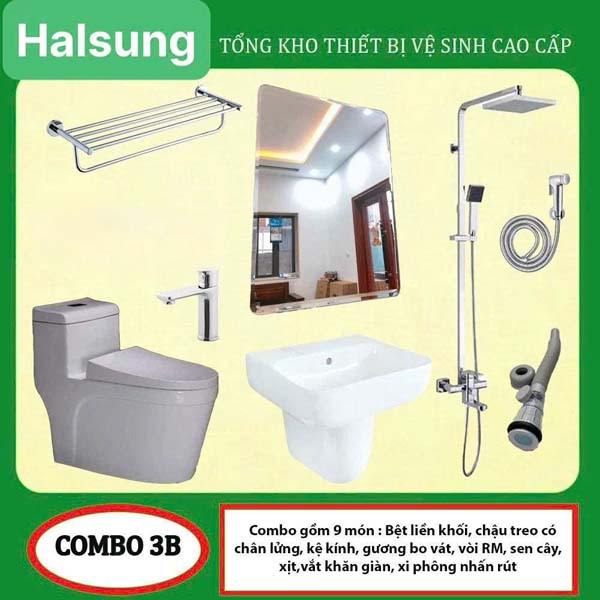 Có nên chọn combo thiết bị vệ sinh Halsung cho nhà tắm không? 13 Có nên chọn combo thiết bị vệ sinh Halsung cho nhà tắm không? 13