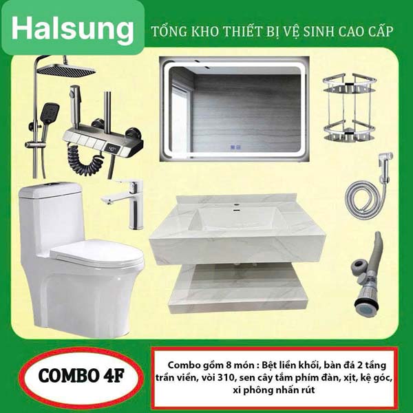 Có nên chọn combo thiết bị vệ sinh Halsung cho nhà tắm không? 19 Có nên chọn combo thiết bị vệ sinh Halsung cho nhà tắm không? 19