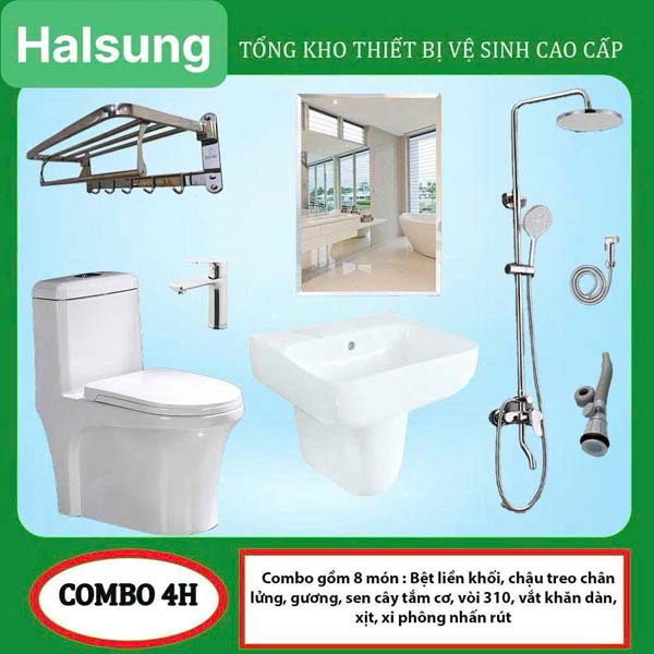 Có nên chọn combo thiết bị vệ sinh Halsung cho nhà tắm không? 21 Có nên chọn combo thiết bị vệ sinh Halsung cho nhà tắm không? 21
