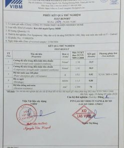 Keo chít mạch chà ron EPOXY 2 thành phần MDH 5 chung-nhan-kiem-nghiem-keo-epoxy-MDH