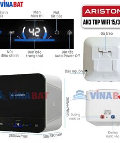 Bình nóng lạnh Ariston ANDRIS3 TOP WIFI 30L 2 Binh-nong-lanh-Ariston-ANDRIS3-TOP-WIFI-30L-2